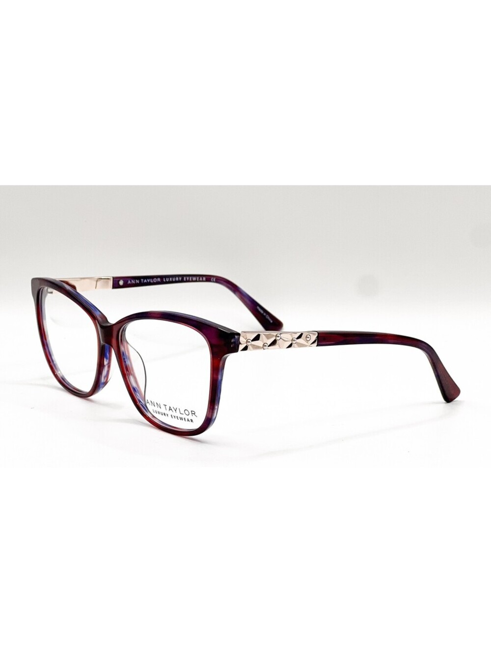NEW ANN TAYLOR AT016 C02 ROSE HORN TORTOISE AUTHENTIC EYEGLASSES 54-14